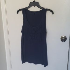 Gap Ruffle Front Tank, Size M